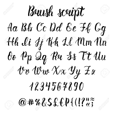 Brush script with lowercase and uppercase letters stock calligraphy alphabet c alphabet c calligraphy sample styles want to learn different brush lettering styles for the Related Image Calligraphy Handwriting Brush Lettering Alphabet Lettering Alphabet Fonts