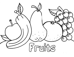 Free Coloring Pages For Kids And Adults Fruit Coloring Pages Kindergarten Coloring Pages Printable Coloring Book