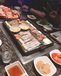 Portland's largest korean tabletop bbq. Thankful For Erin Katie And Tash For Bringing Korean Bbq Into My Life K Town Korean Bbq Korean Bbq Bbq Food