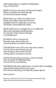 Robert Herrick English Clergyman And Poet Christmas Poems Herrick Songs