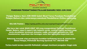 1431 ziyaretçi politeknik kuching sarawak ziyaretçisinden 105 fotoğraf ve 16 tavsiye gör. Panduan Pendaftaran Pelajar Baharu Sesi Politeknik Kuching Sarawak Facebook