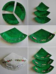 Basteln mit kindern weihnachten weihnachtsbaum basteln weihnachtszeit basteln. Basteln Mit Papptellern Anleitung Weihnachtsbaum Bastelideen Weihnachten Basteln Mit Pappteller Bastelideen Weihnachtsbasteln