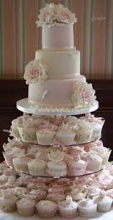 Cupcakes Pour Mariage De Rose Poudre Photo 5 Gateau Mariage Gateau De Mariage Blanc Dessert De Mariage