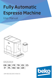 Delonghi coffee machine bean to cup manuale art romana clasa. Beko Ceg 5331 X Owner S Manual Manualzz
