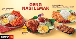 Ala carte is also available at rm10 for two pieces of chicken only. Nasi Lemak Ayam Goreng Mcd Calories