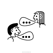 Conversation guide for coloring pages. Talk Coloring Page Ultra Coloring Pages