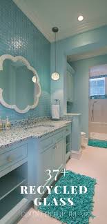 Bathroom vanities are a vital component of your restroom that can make or break your morning routine. 37 Recycled Glass Countertop Ideas Designs Tips Advice