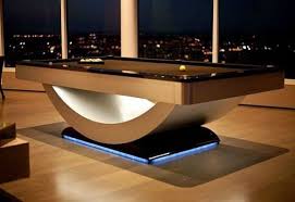 Pool Tables 50 Super Cool Styles And Pictures Https Www Furniturefashion Com Pool Tables Styles And Pictu Modern Pool Table Custom Pool Tables Modern Pools