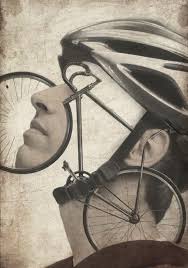 Marco Cremascoli Arte Bicicleta Arte De Ciclismo Silueta Bicicleta