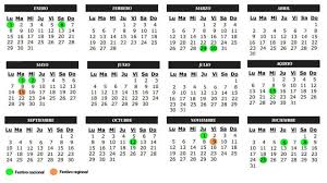 Calendario laboral de barcelona para imprimir con días festivos 2021. Calendario Laboral 2018 Mas De 200 Plantillas Para Imprimir Y Descargar