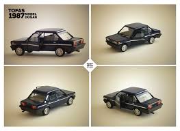 Tofas Dogan 1987 Model Handmade Metal Model Model