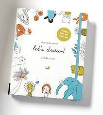 By Sachiko Umoto Illustration School: Let's Draw! (Includes Book and Sketch  Pad): A Kit with Guided Book and Sketch P: 8601405347930: Amazon.com: Books