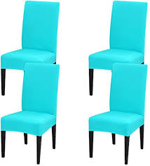 View our range of products. Amazon Com Jqinhome 4 Pcs Dining Chair Slipcover High Stretch Removable Washable Chair Seat Protector Cover For Home Party Hotel Wedding Ceremony Kitchen Dining