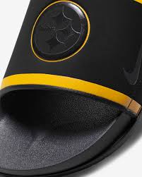 The pittsburgh steelers are a professional american football team based in pittsburgh.they compete in the national football league (nfl) as a member club of the american football conference (afc) north division. Nike Offcourt Nfl Pittsburgh Steelers Slide Nike Com