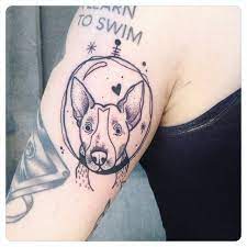 11 Sweet And Classy Dog Tattoos To Show Your Pup Your Undying Love Dog Portrait Tattoo Tattoos Dog Tattoos
