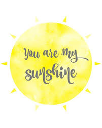 You are my sunshine wall art nursery. You Are My Sunshine Nursery Wall Art Nursery Poster Inspirational Quote Poster Printable Poster Inspirational Quotes Posters Sunshine Quotes Quote Posters