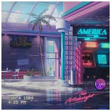 Japanese Summer City Pop Neon Aesthetic Synthwave Retro Waves