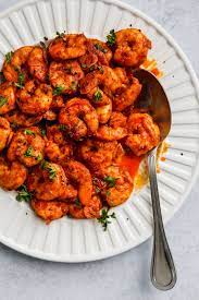 Garlic Shrimp With Smoked Paprika Honey Walder Wellness Dietitian Recipe Paprika Recipes Healthy Seafood Recipes Healthy Recipes