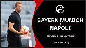 German champions bayern munich and napoli will slug it out on saturday, as both sides intensify preparation ahead of the new season. Tiudlvydqk2y0m