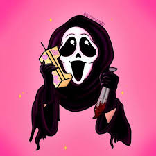 Scream Queen Ghostface Art Scream Art Ghostface Art