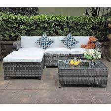 Some dining furniture sets come with umbrellas, attached tables, and benches for versatility. 10 Cheap Outdoor Sectionals Under 500 Homeluf Com
