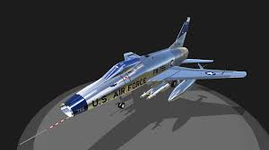 34.8 inches (88 cm) inlet, 46.5 inches (118 cm) maximum external dry weight: Simpleplanes North American F 100d Super Sabre