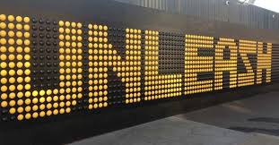 Public Art Fun Multi Sensory Interactive Installation Located At The Entrance To King S Cross Sta Interactive Walls Interactive Lighting Central Saint Martins