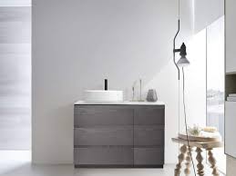 Contrast with white bathroom tiles and a white marble countertop. Bathroom Fixtures Karton Republic Rothenburg 42 Charcoal Free Standing Modern Bathroom Vanity Kitchen Bath Fixtures
