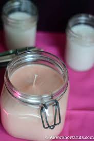 easy to make homemade jar candles a