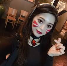 Alexa Halloween Face Makeup Alex