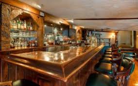 Rustic copper bar top hand crafted by montana copper smith. Grain House Coppertop Pub Nj Hotel Restaurant Olde Mill Inn