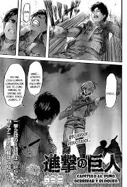 Manga magazine aria, titled attack on titan: Manga Shingeki No Kyojin 44 Online Inmanga
