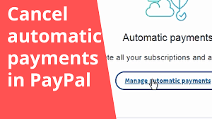 Know the steps on how to cancel paypal paymentbusiness 76 views. Cancel Automatic Payments In Paypal Shortorial Video