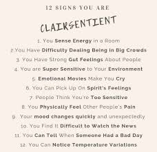 If you answered yes to one to five questions, you're at least partially an empath. Are You Clairsentient The 12 Signs Plus 6 Ways To Grow Clairsentience
