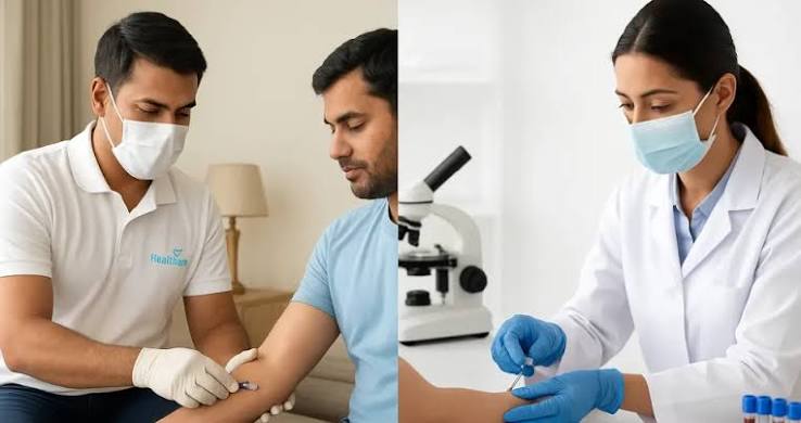 Blood Test at Home vs Lab Visit, Which One Is More Accurate? - HEALTHIANS BLOG