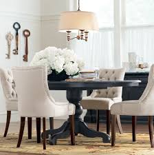 The small kitchen table set fit nicely in every classic dining space or dining room. A Round Dining Table Makes For More Intimate Gatherings I Like The Cushioned Chairs Dining Room Furniture Casual Dining Rooms Dining Room Table