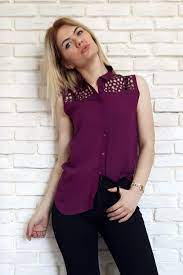 gogus tasli bayan sifir kol gomlek kadin giyim moda giyim