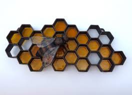 Honeybee Sculpture Bee Wall Metal Wall Sculpture Honey Art