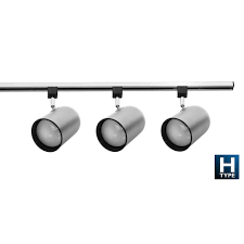 Nicor 4 Ft 3 Light Nickel Stem Mount Track Lighting Kit 10989nkst The Home Depot