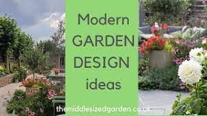 It makes sense really, in ye olden days the tools for cutting stone would have been very basic. Contemporary Garden Design Ideas From A Small Urban Garden Youtube