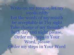 Order My Steps In Your Word Youtube Flv Sincerely Real The Struggle Is Real Yeah Yup Ain T Nobody Playing Around Gospel Song Music Motivation Words