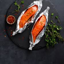 Salt and pepper the salmon fillets. 3 Ways To Cook Salmon In Foil Bluglacier Top Quality Salmon Producer