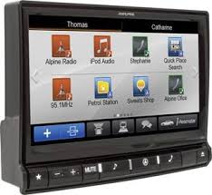 Alpine X009u Navigation Receiver With 9 Screen At Crutchfield Navigation Receiver Alpine