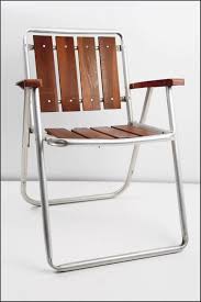 Vtg Redwood Aluminum Folding Lawn Chair Patio Pool Metal Wood Mid Century Modern Lawn Chairs Patio Chairs Outdoor Chairs