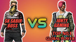 Free fire on tiktok sk sabir real life sk sabir handcam video garena free fire ft sk sabir. Download Sk Sabir Boss Vs Jonty Gaming Sk Sabir Bos Vs Top 1 Global Player Free Fire Youtube Thumbnail Create Youtube