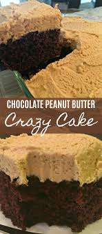 Chocolate Peanut Butter Crazy Cake In 2020 Crazy Cakes Peanut Butter Recipes Wacky Cake