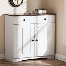 white small kitchen storage cabinets