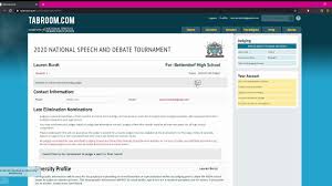 National Tournament Judge Training National Speech Debate Association