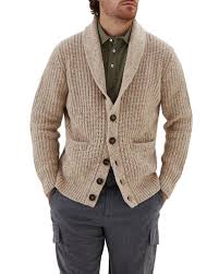 Features practical front pockets and shell covered buttons. Shawl Collar Cardigan Sweater Neiman Marcus