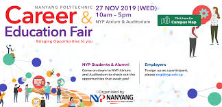 Promoting good health and preventing disease by educating consumers about healthy food choice. Nanyang Polytechnic Career Education Fair 2018